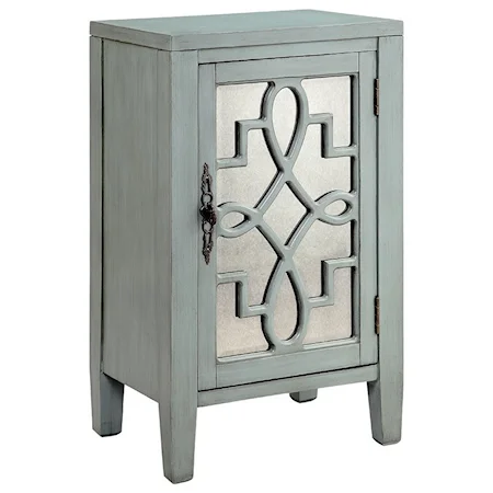 Leighton 1-Door Cabinet Grey